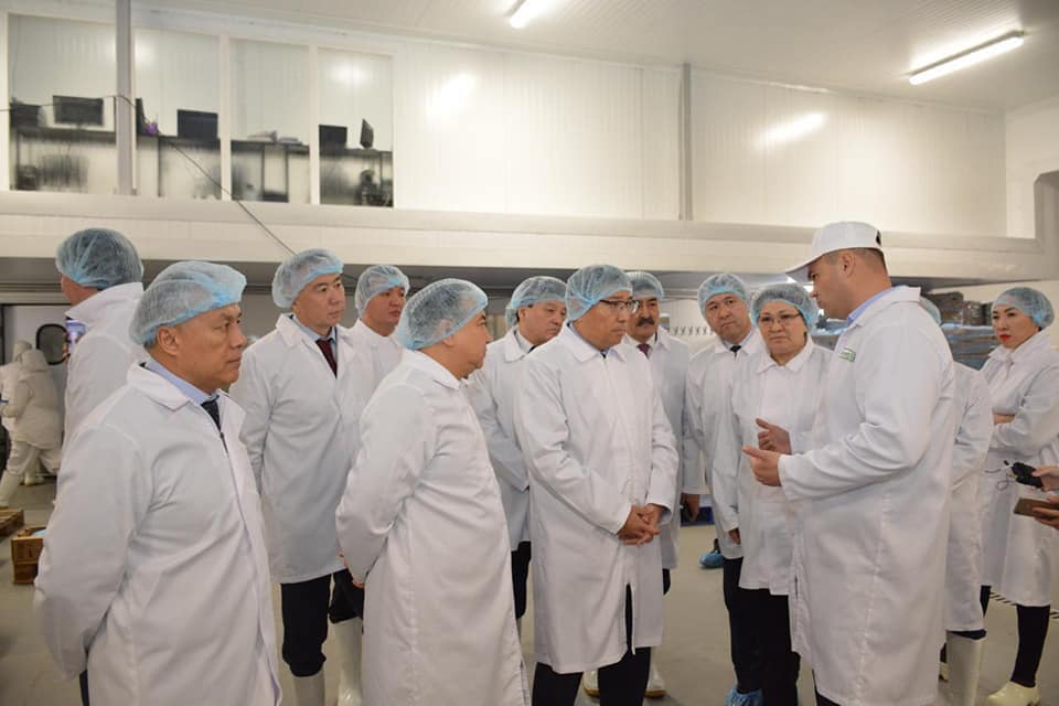 Deputy Prime Minister of the Republic of Kazakhstan has visited the Makinsk Poultry Farm